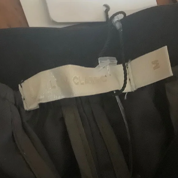 Low Classic NWT Pants Elastic Waistband Logo Pull On Gray - Picture 4 of 13